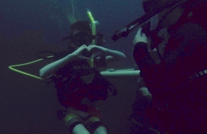 Love scuba diving