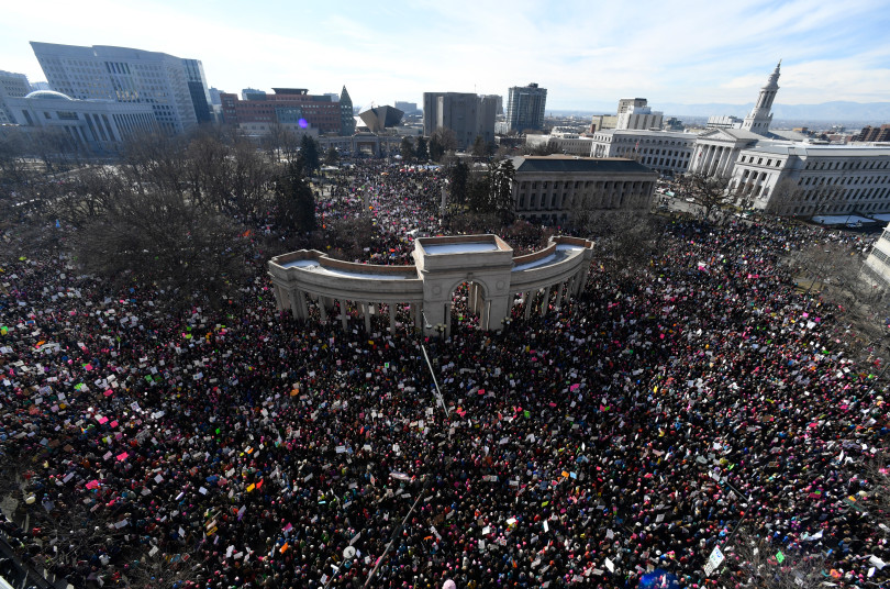Women March on Denver.