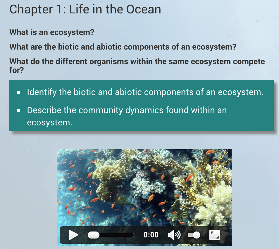 Teaching about Ecology